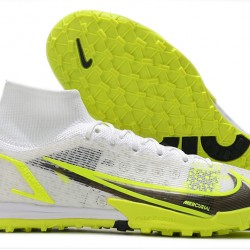 Nike Mercurial Superfly 9 Elite TF 39 45 Black Yellow High Football Boots