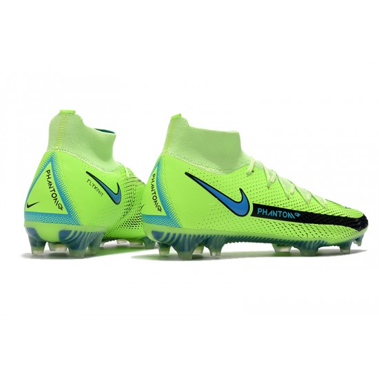 Nike Phantom GT Elite Dynamic Fit FG 39 45 Green Black High Football Boots