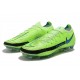 Nike Phantom GT Elite FG 39 45 Black Green Low Football Boots