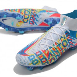 Nike Phantom GT Elite FG 39 45 High Blue White Football Boots