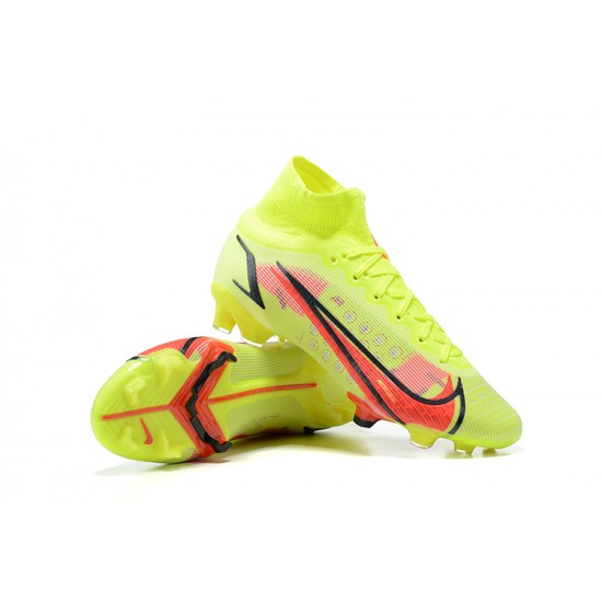 Nike Superfly 8 Academy FG 39 45 Yellow Red Football Boots