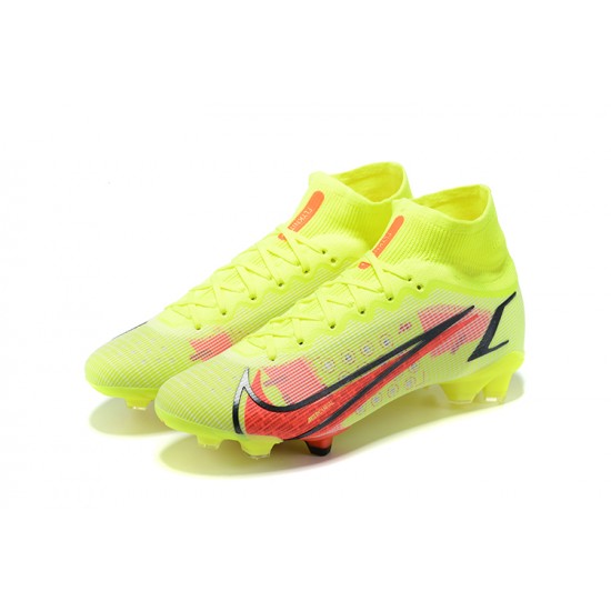 Nike Superfly 8 Academy FG 39 45 Yellow Red Football Boots