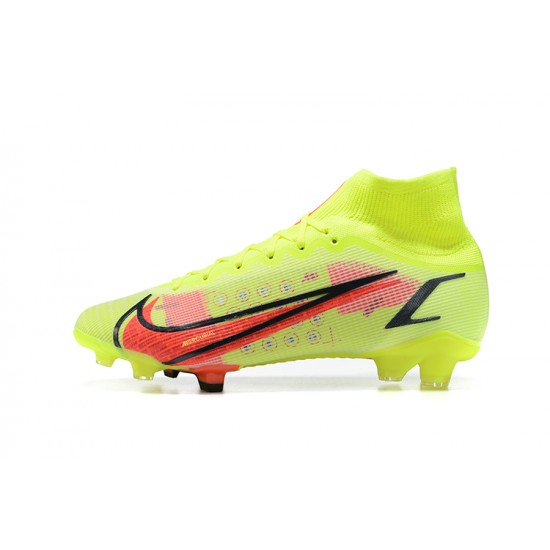 Nike Superfly 8 Academy FG 39 45 Yellow Red Football Boots