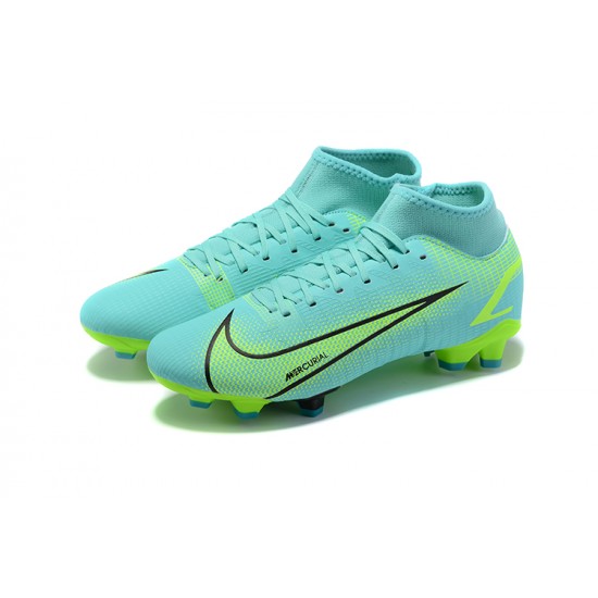 Nike Superfly 8 Academy FG39 45 Blue Gree Football Boots