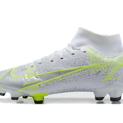 Nike Superfly 8 Academy FG39 45 White Green Football Boots