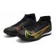 Nike Superfly 8 Academy TF 39 45 Black Red Green High Football Boots