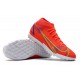 Nike Superfly 8 Academy TF 39 45 Red Yellow High Football Boots