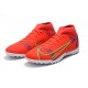 Nike Superfly 8 Academy TF 39 45 Red Yellow High Football Boots