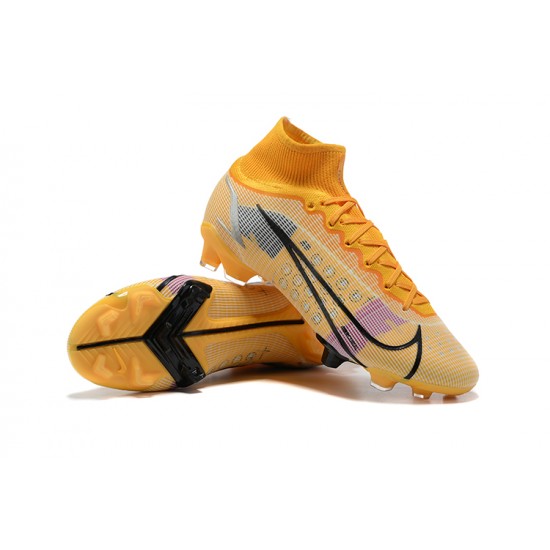 Nike Superfly 8 Elite FG 39 45 Orane Blue Football Boots
