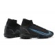 Nike Superfly 8 Elite TF 39 45 Black Blue High Football Boots