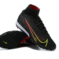 Nike Superfly 8 Elite TF 39 45 Black Red High Football Boots