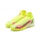 Nike Superfly 8 Elite TF 39 45 Yellow Red High Football Boots