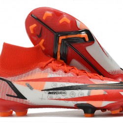 Nike Superfly 8 Spark Positivity CR7 Elite FG 35 45 Football Boots Red Black