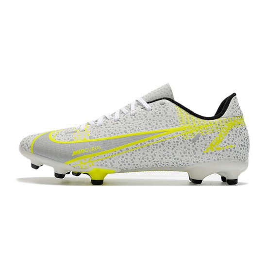 Nike Vapor 14 Academy FG 39 45 Grey White Yellow Shoes