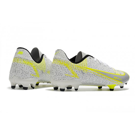 Nike Vapor 14 Academy FG 39 45 Grey White Yellow Shoes