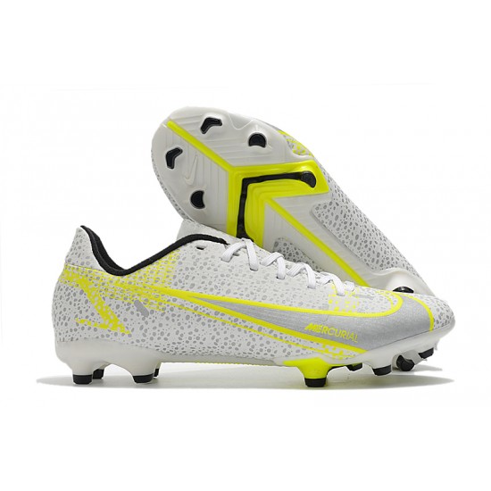 Nike Vapor 14 Academy FG 39 45 Grey White Yellow Shoes