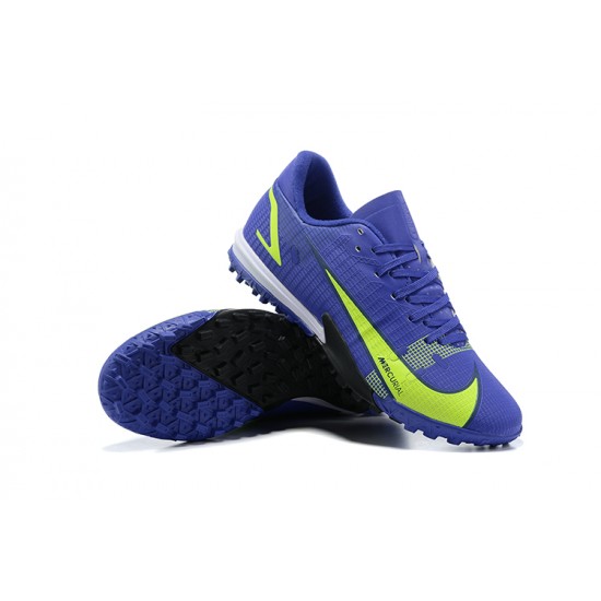 Nike Vapor 14 Academy TF 39 45 Deep Blue Green Low Football Boots