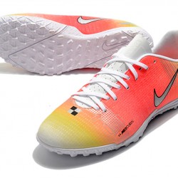 Nike Vapor 14 Academy TF 39 45 Orange Yellow White Low Football Boots