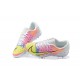 Nike Vapor 14 Academy TF 39 45 White Purple Yellow Black Low Football Boots