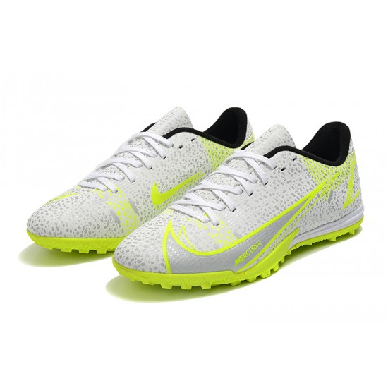 Nike Vapor 14 Academy TF 39 45 White Yellow Black Low Football Boots