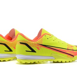 Nike Vapor 14 Academy TF 39 45 Yellow Orange Low Football Boots