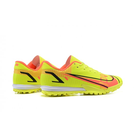 Nike Vapor 14 Academy TF 39 45 Yellow Orange Low Football Boots