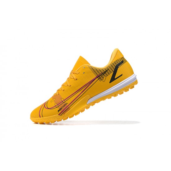 Nike Vapor 14 Academy TF 39 45 Yellow Red Low Football Boots