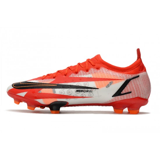 Nike Vapor 14 Elite CR7 FG 35 45 Red Black White Football Boots