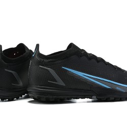 Nike Vapor 14 Elite TF 39 45 Black Blue Low Football Boots