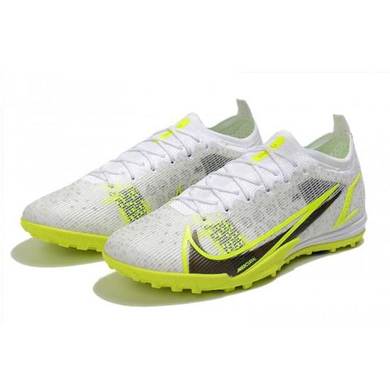 Nike Vapor 14 Elite TF 39 45 Grey Black Green Low Football Boots