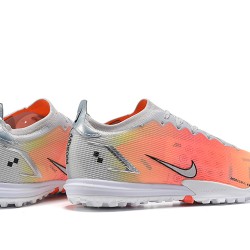 Nike Vapor 14 Elite TF 39 45 Grey Orange Low Football Boots
