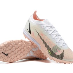 Nike Vapor 14 Elite TF 39 45 White Beige Black Low Football Boots