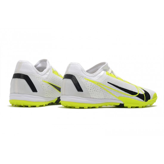 Nike Zoom Vapor 14 Pro TF 39 45 White Black Yellow Football Boots