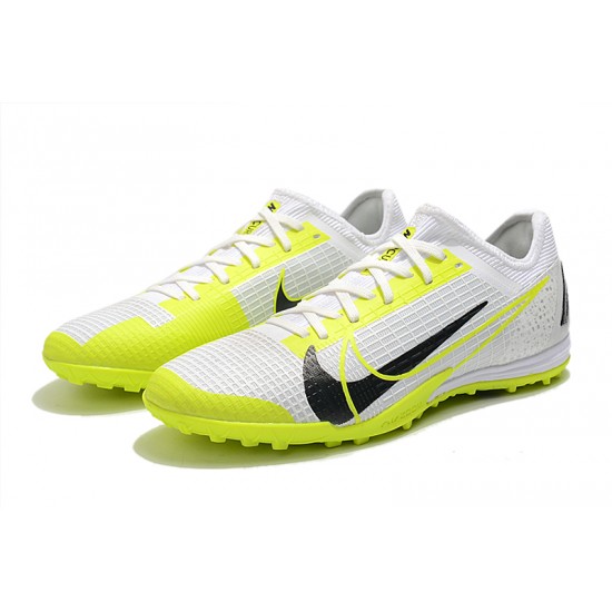 Nike Zoom Vapor 14 Pro TF 39 45 White Black Yellow Football Boots