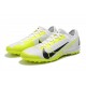 Nike Zoom Vapor 14 Pro TF 39 45 White Black Yellow Football Boots