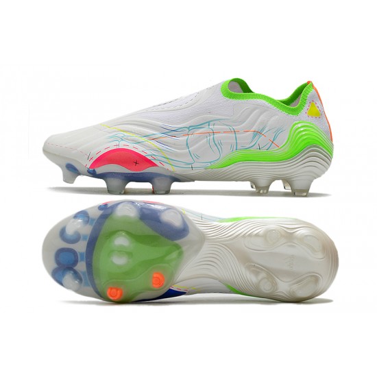 Adidas COPA Sense FG 39 45 White Green Low Football Boots