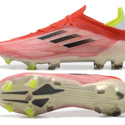 Adidas X Speedflow FG Peach Black Green Low Football Boots 39 45