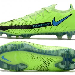 Nike Phantom GT Elite FG 39 45 Black Green Low Football Boots