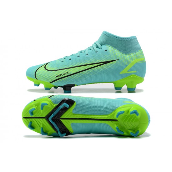 Nike Superfly 8 Academy FG39 45 Blue Gree Football Boots