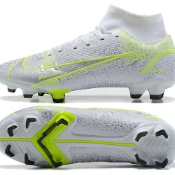 Nike Superfly 8 Academy FG39 45 White Green Football Boots