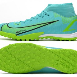 Nike Superfly 8 Academy TF 39 45 Blue Black Yellow High Football Boots