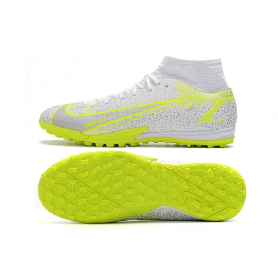 Nike Superfly 8 Academy TF 39 45 Grey Yellow High Football Boots