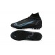 Nike Superfly 8 Elite TF 39 45 Black Blue High Football Boots