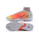 Nike Superfly 8 Elite TF 39 45 Orange Grey High Football Boots