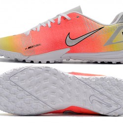 Nike Vapor 14 Academy TF 39 45 Orange Yellow White Low Football Boots