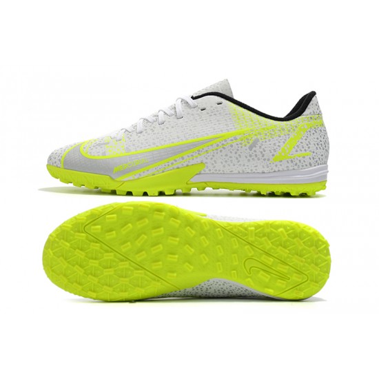 Nike Vapor 14 Academy TF 39 45 White Yellow Black Low Football Boots