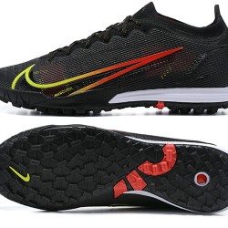 Nike Vapor 14 Elite TF 39 45 Black Green Red Low Football Boots