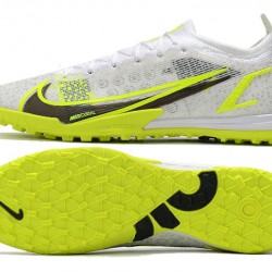 Nike Vapor 14 Elite TF 39 45 Grey Black Green Low Football Boots