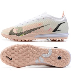 Nike Vapor 14 Elite TF 39 45 White Beige Black Low Football Boots