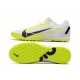 Nike Zoom Vapor 14 Pro TF 39 45 White Black Yellow Football Boots